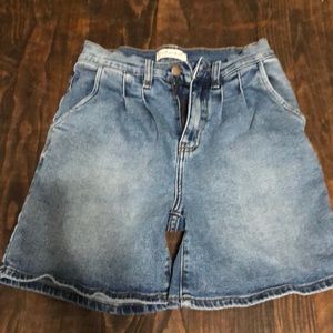 High waisted shorts